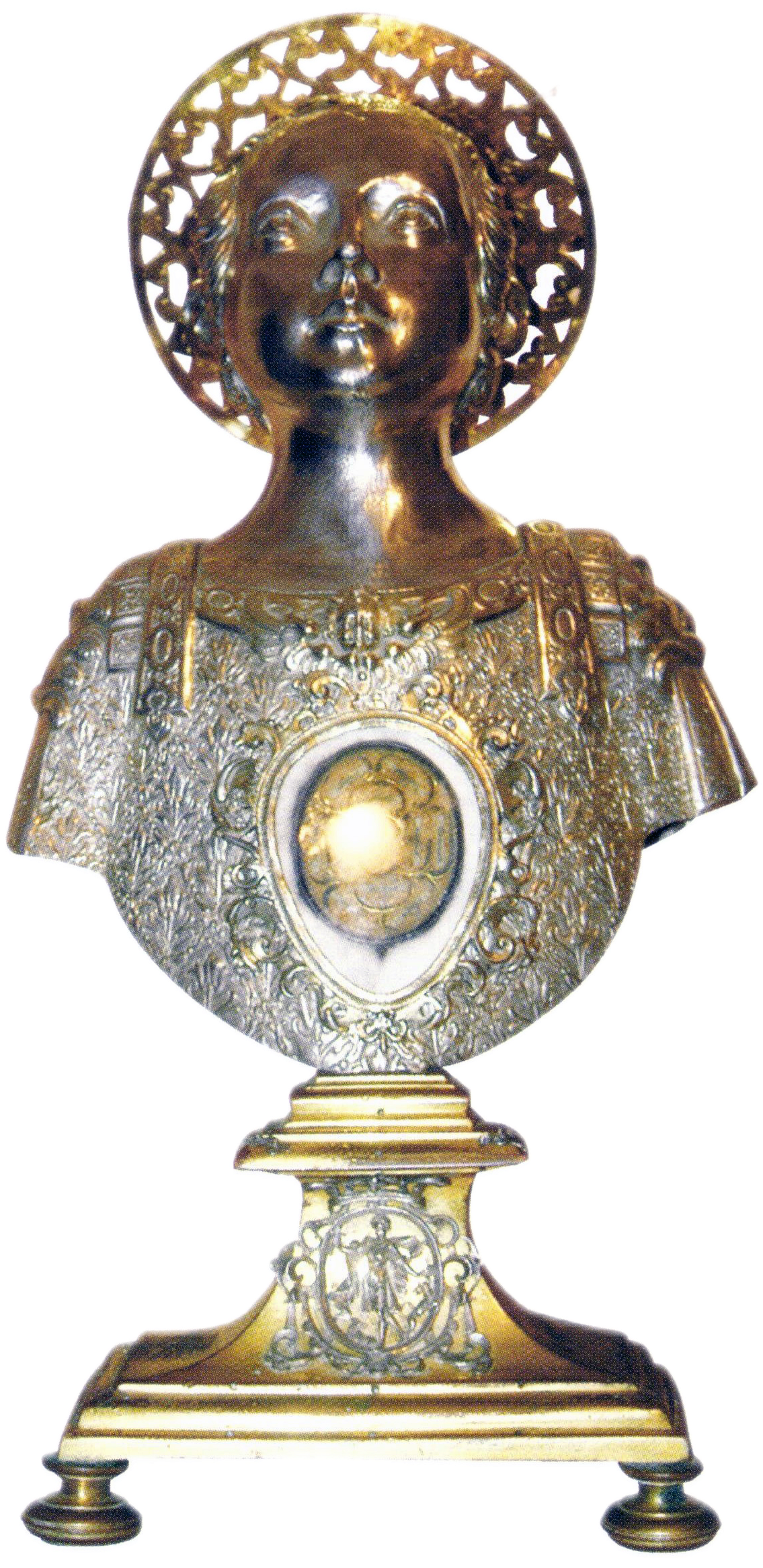 Reliquiario a busto Reliquiario a busto